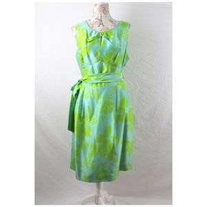 Morgan McFeeters Silk Dress Empire Waist 14